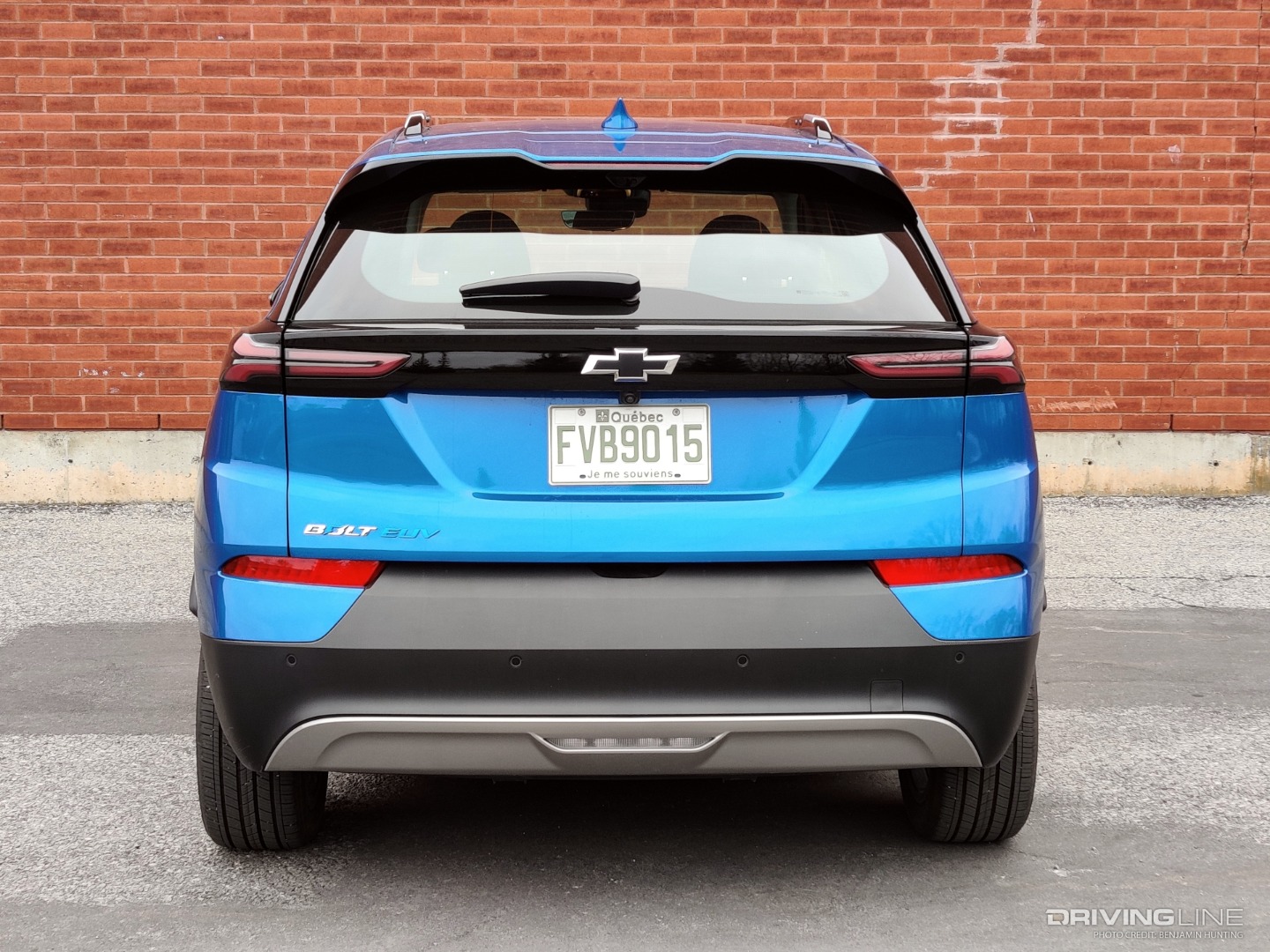 2022 Chevrolet Bolt EUV rear view