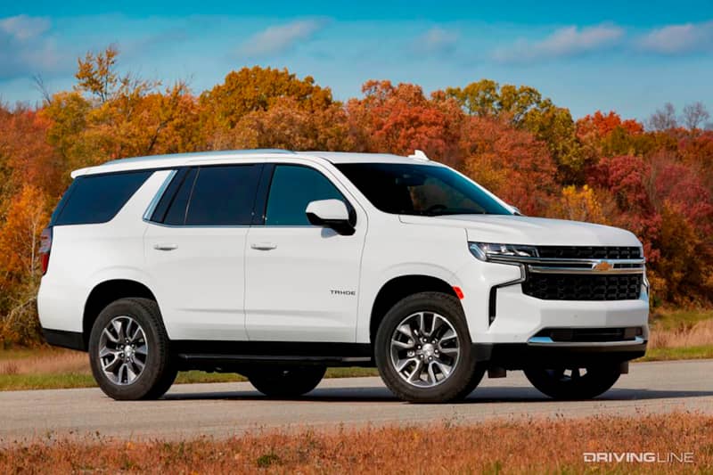 2021 Chevy Tahoe White