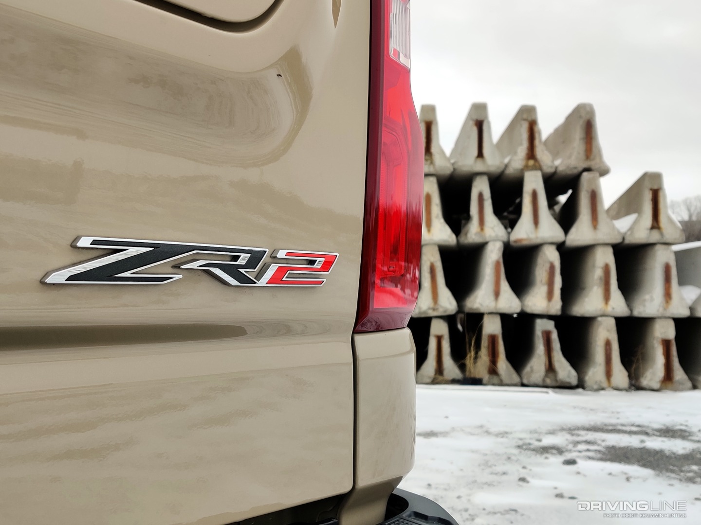 2022 Chevrolet Silverado ZR2 tailgate badge