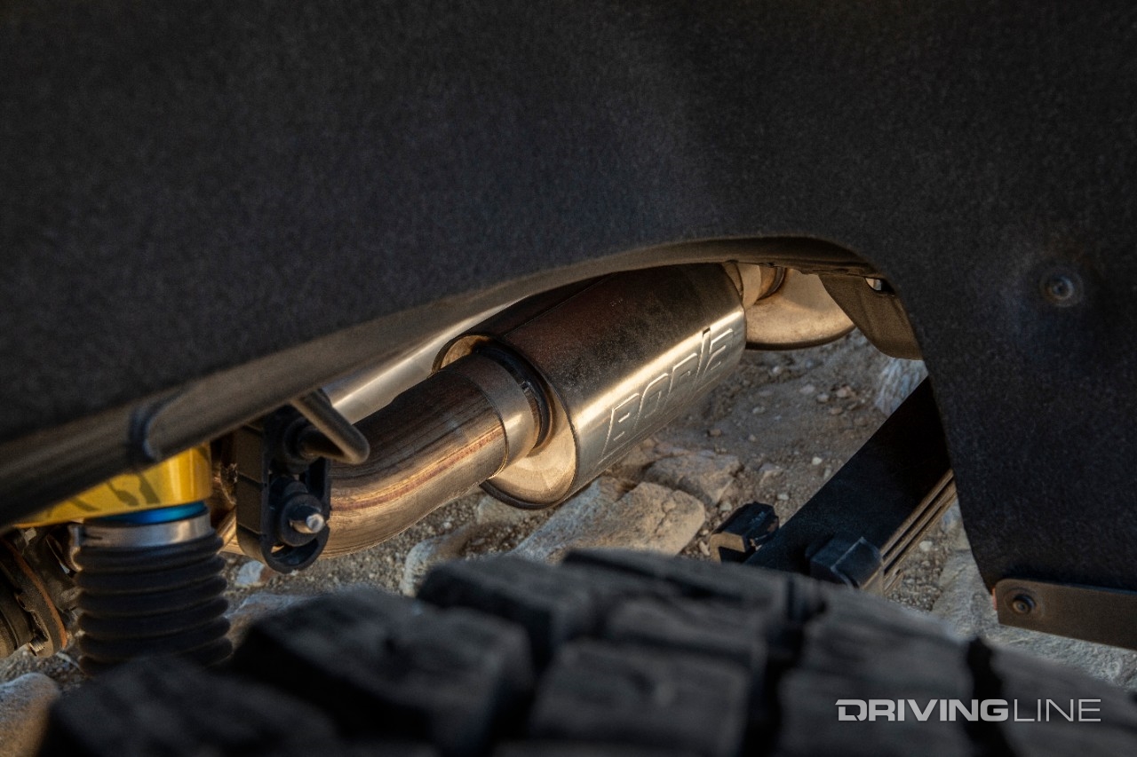 2022 Chevrolet Silverado ZR2 exhaust