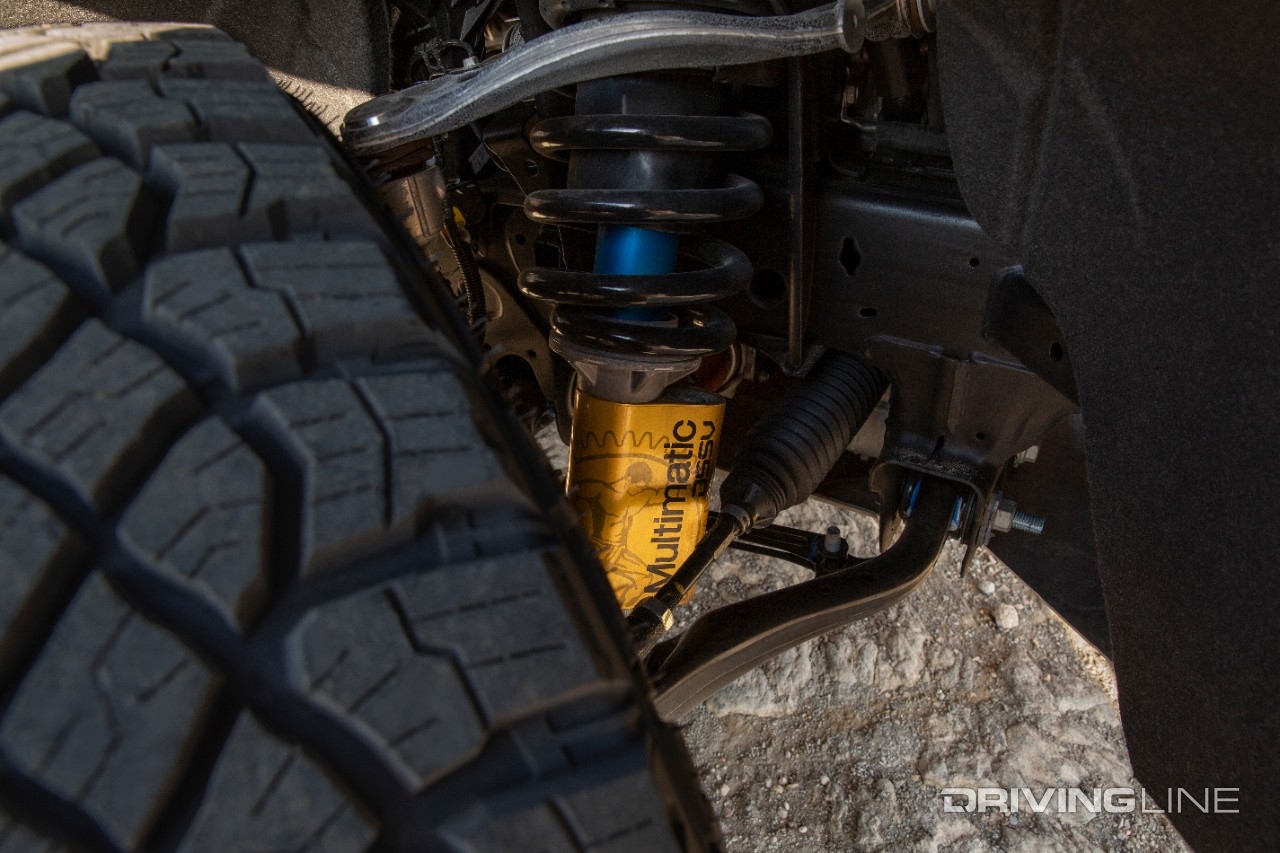 2022 Chevrolet Silverado ZR2 DSSV shocks