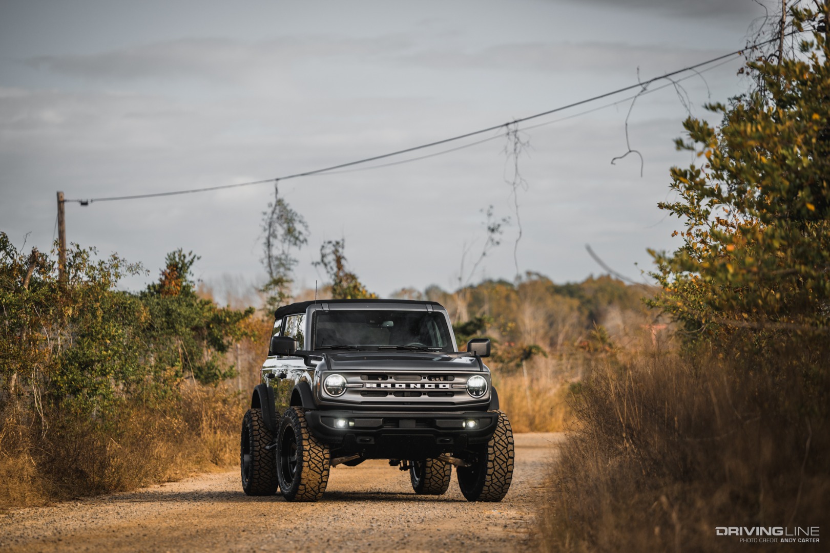Four Door Ford Bronco on 37" Nitto Ridge Grappler Tires