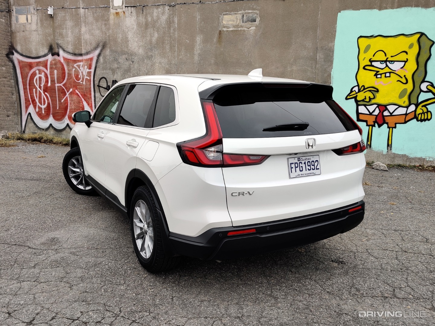 2023 Honda CR-V rear 3/4