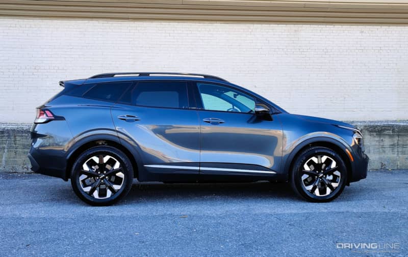 2023 Kia Sportage X-Line passenger side profile