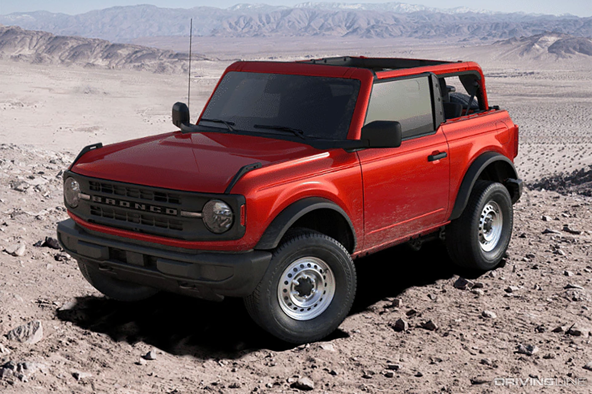 2023 Ford Bronco Two Door Red