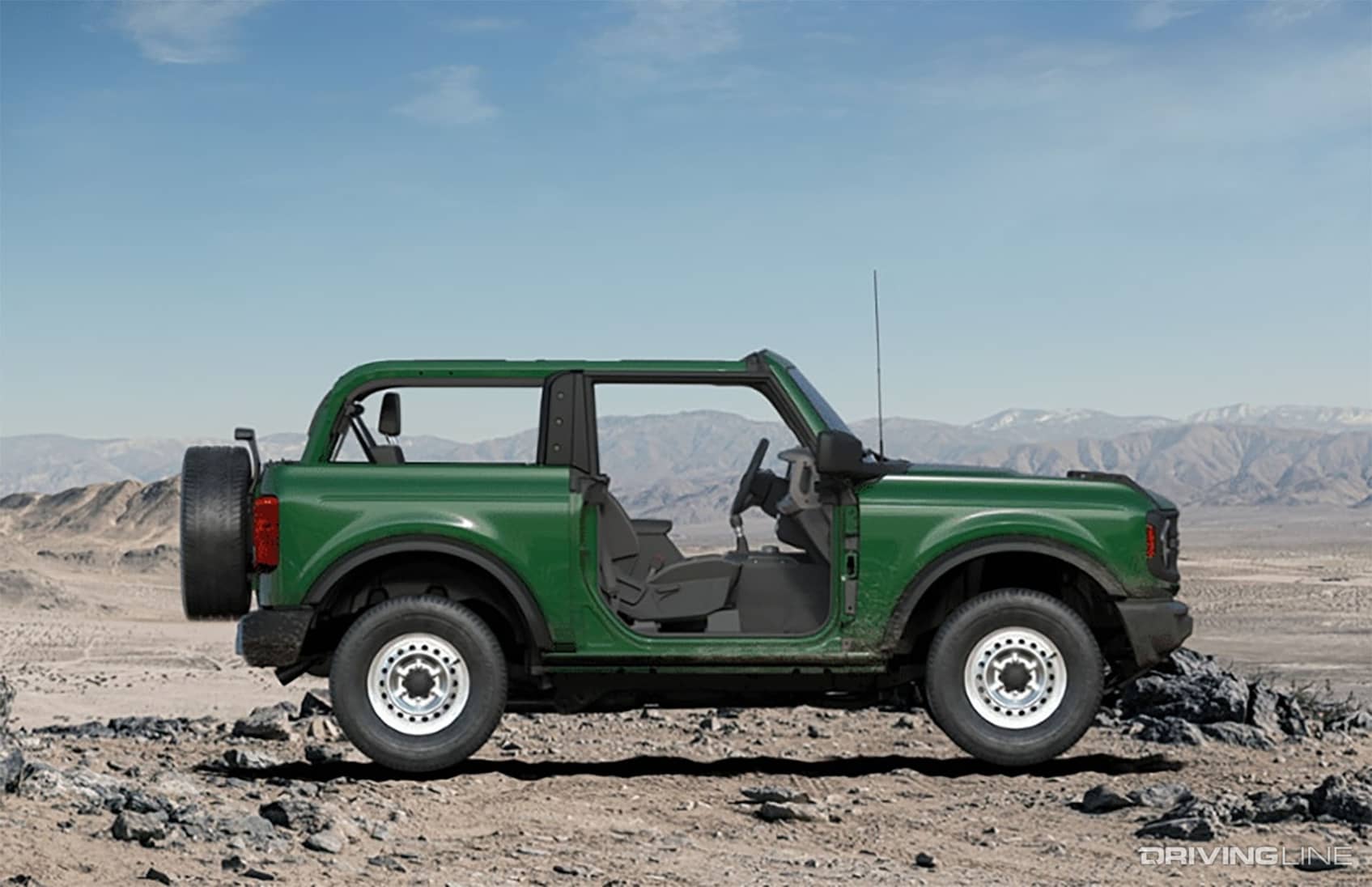 Battle of the OffRoad Oriented Base Models The BudgetMinded Ford Bronco TwoDoor vs Jeep