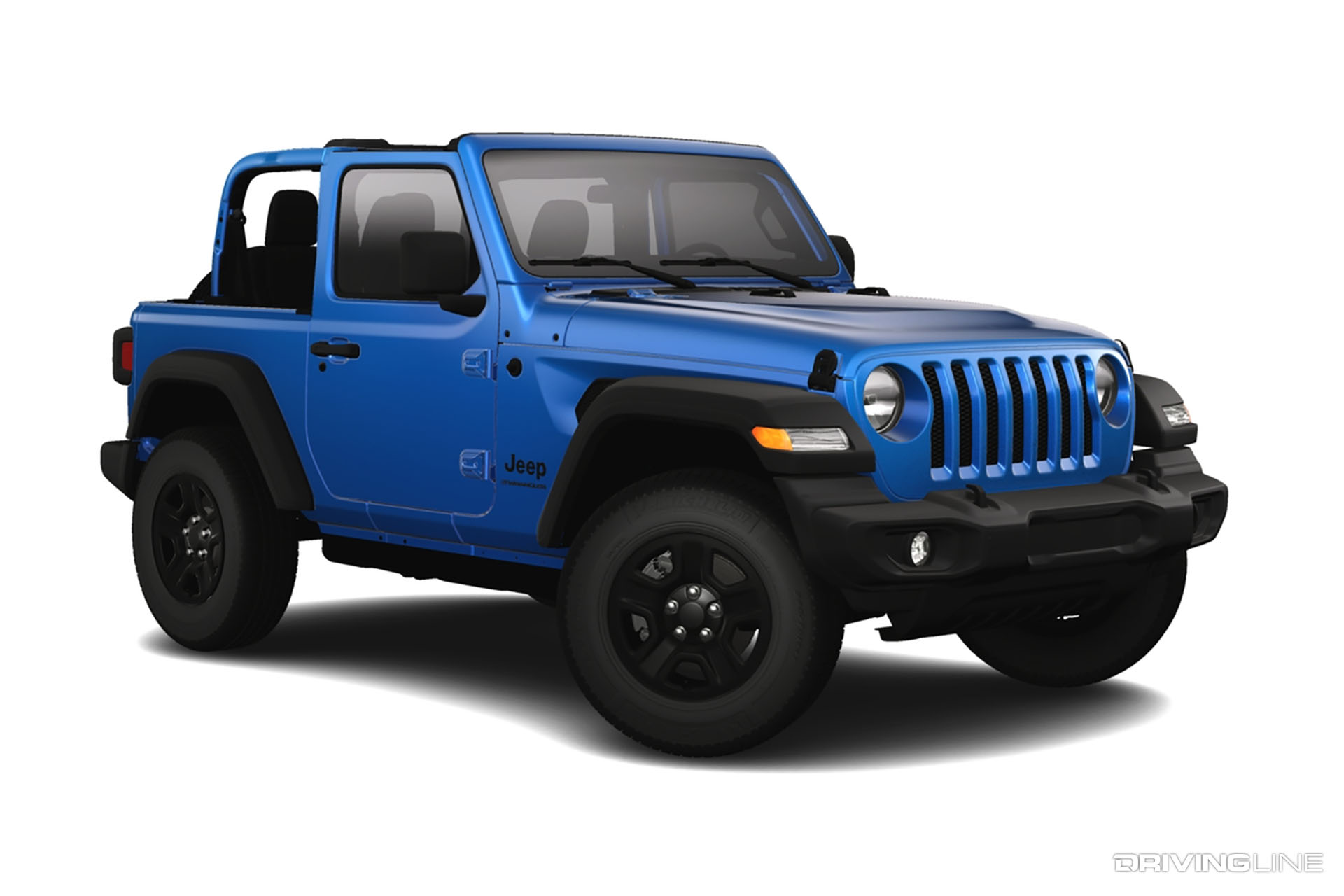 Jeep Wrangler Sport Two Door Blue