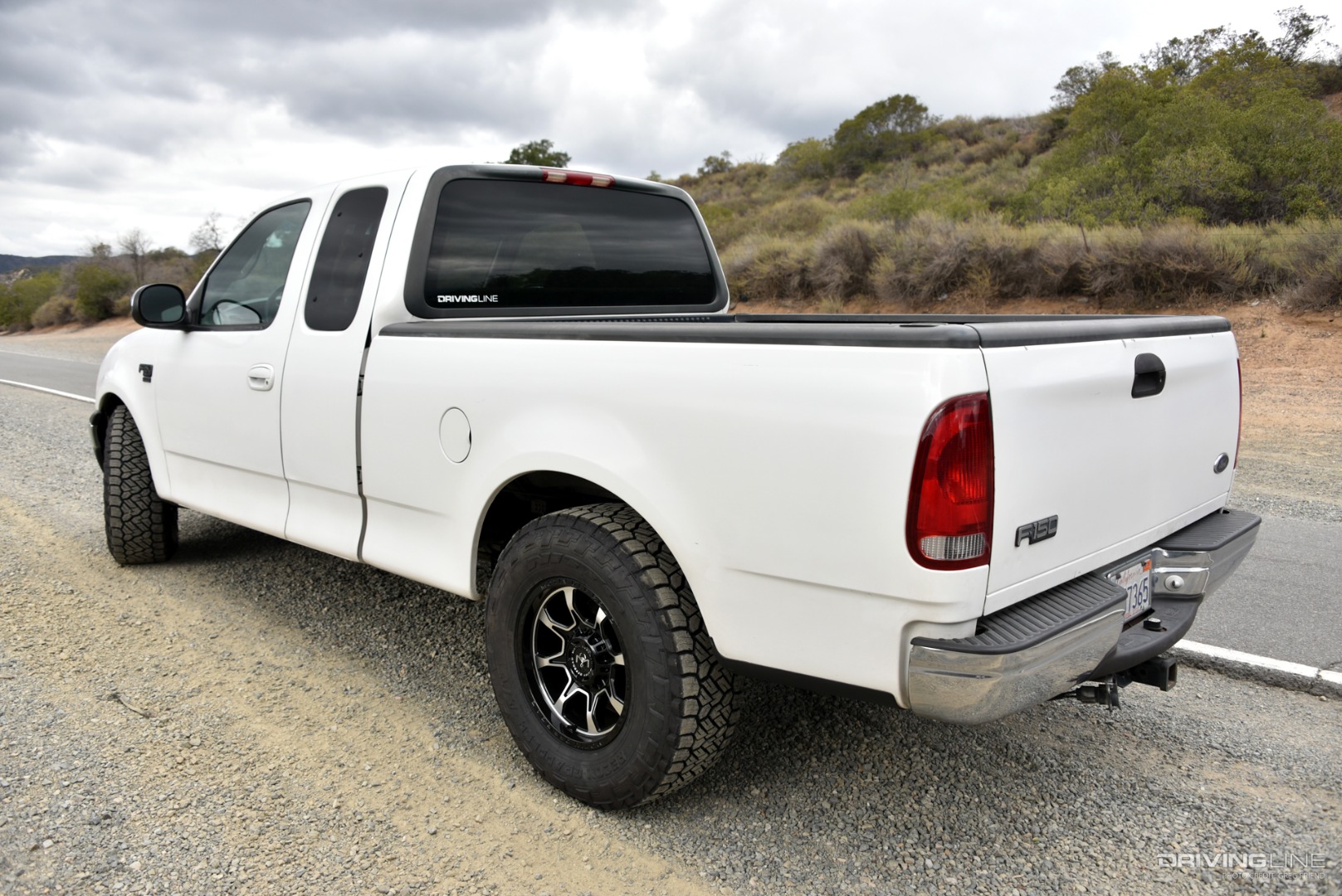 New Motiv Glock wheels and Nitto Recon Grappler tires on 2000 Ford F-150