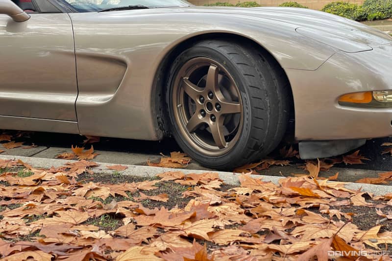 Nitto NT05 Tires on C5 Corvette FRC