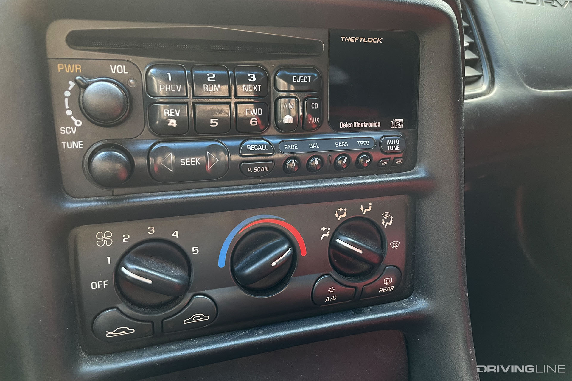 1999 C5 Corvette AC Controls