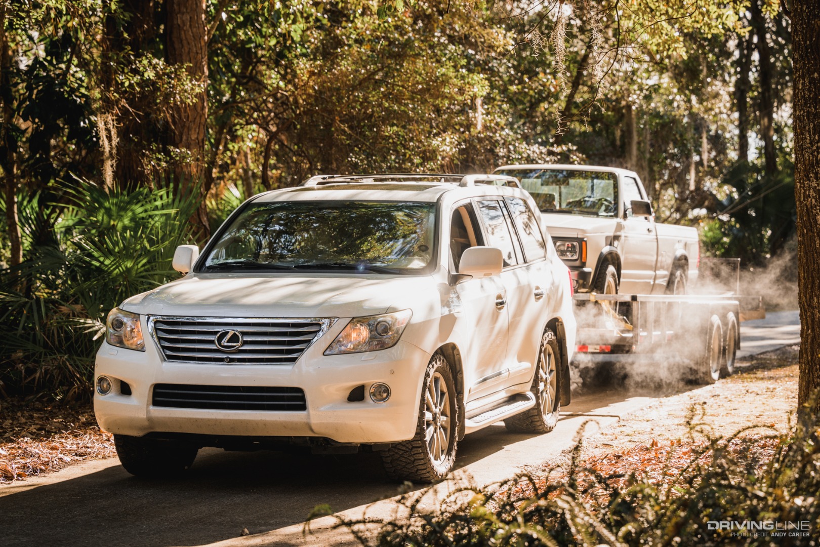 Lexus LX570 Towing with Nitto Ridge Grappler Tires