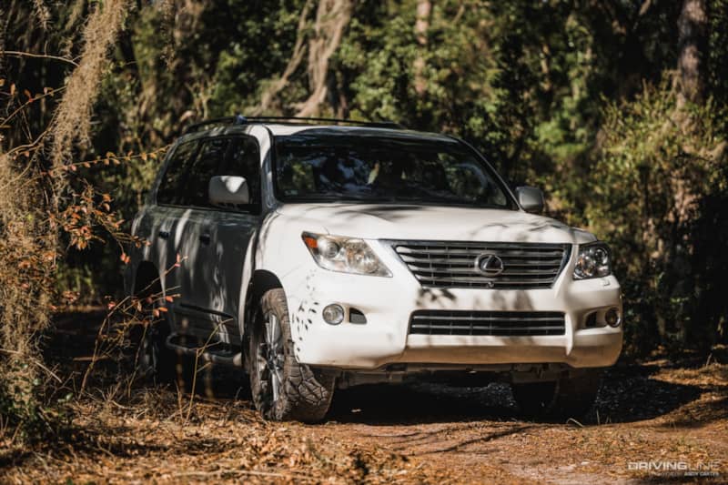 Lexus LX570 with Nitto Ridge Grappler Tires