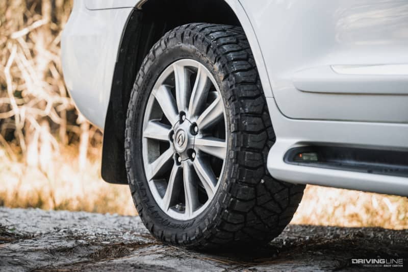 Nitto Ridge Grappler Tires on LX570