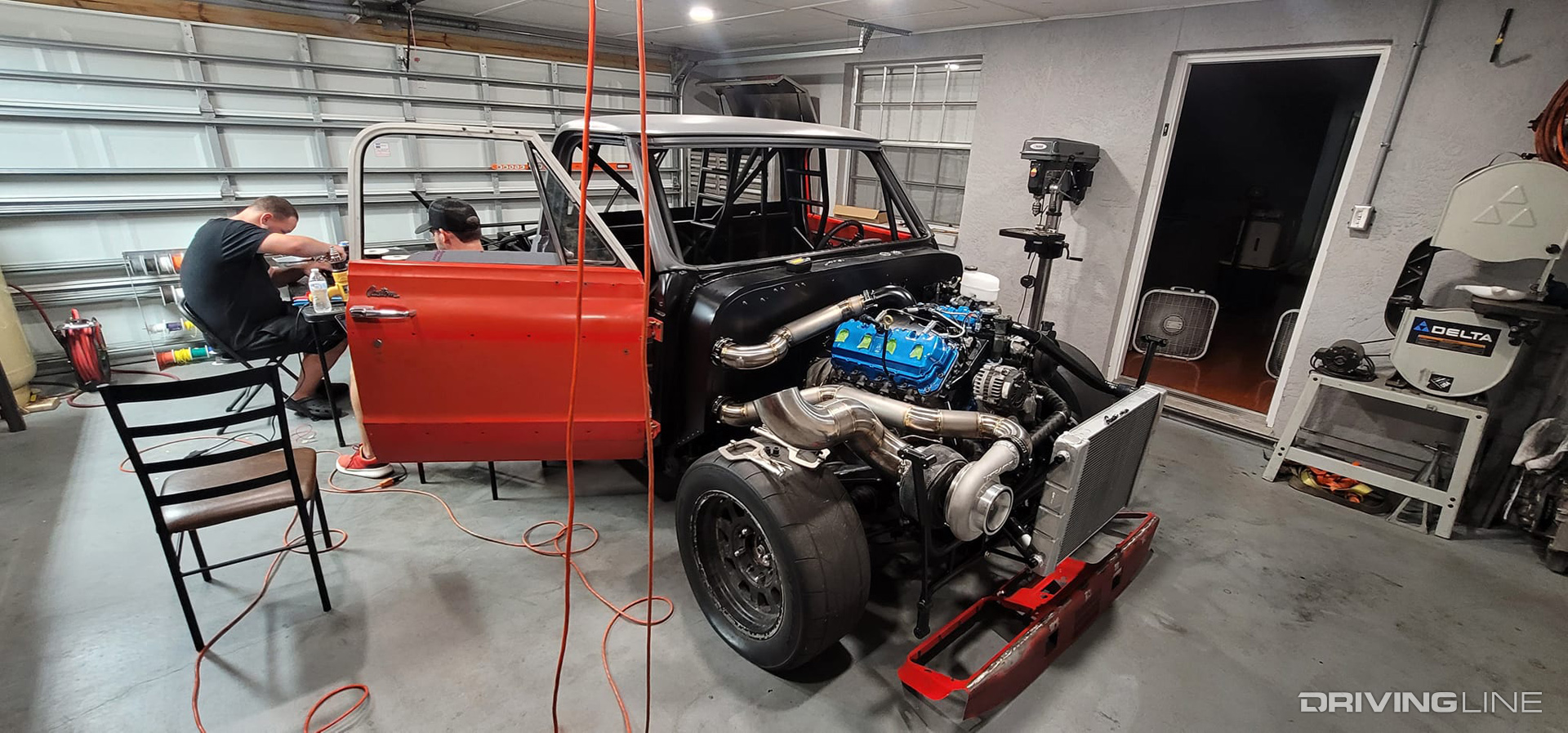 GMC K15 Duramax Diesel Nitto Drag Radials