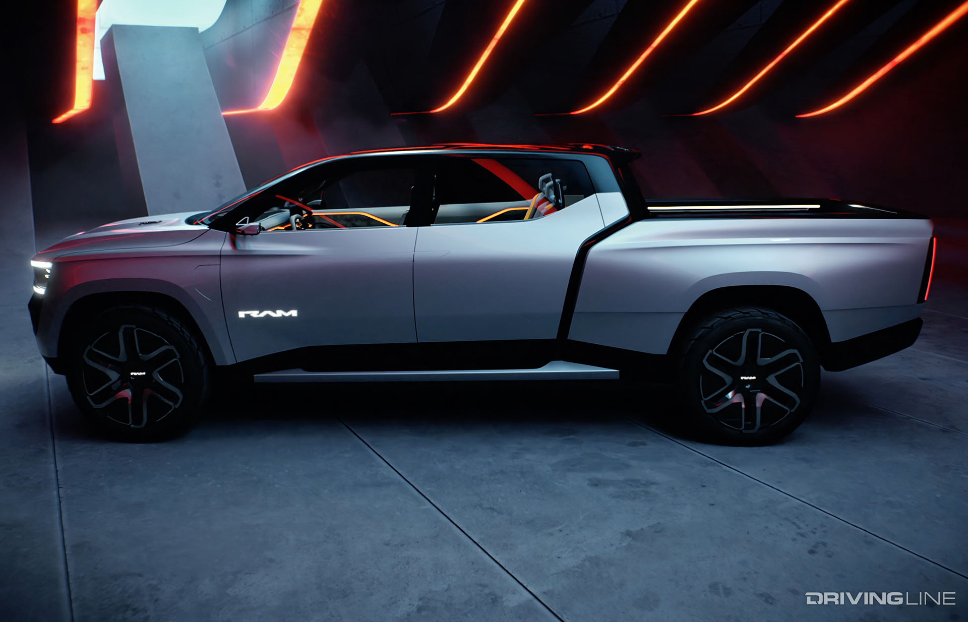 2023 Ram 1550 Revolution Concept Side View