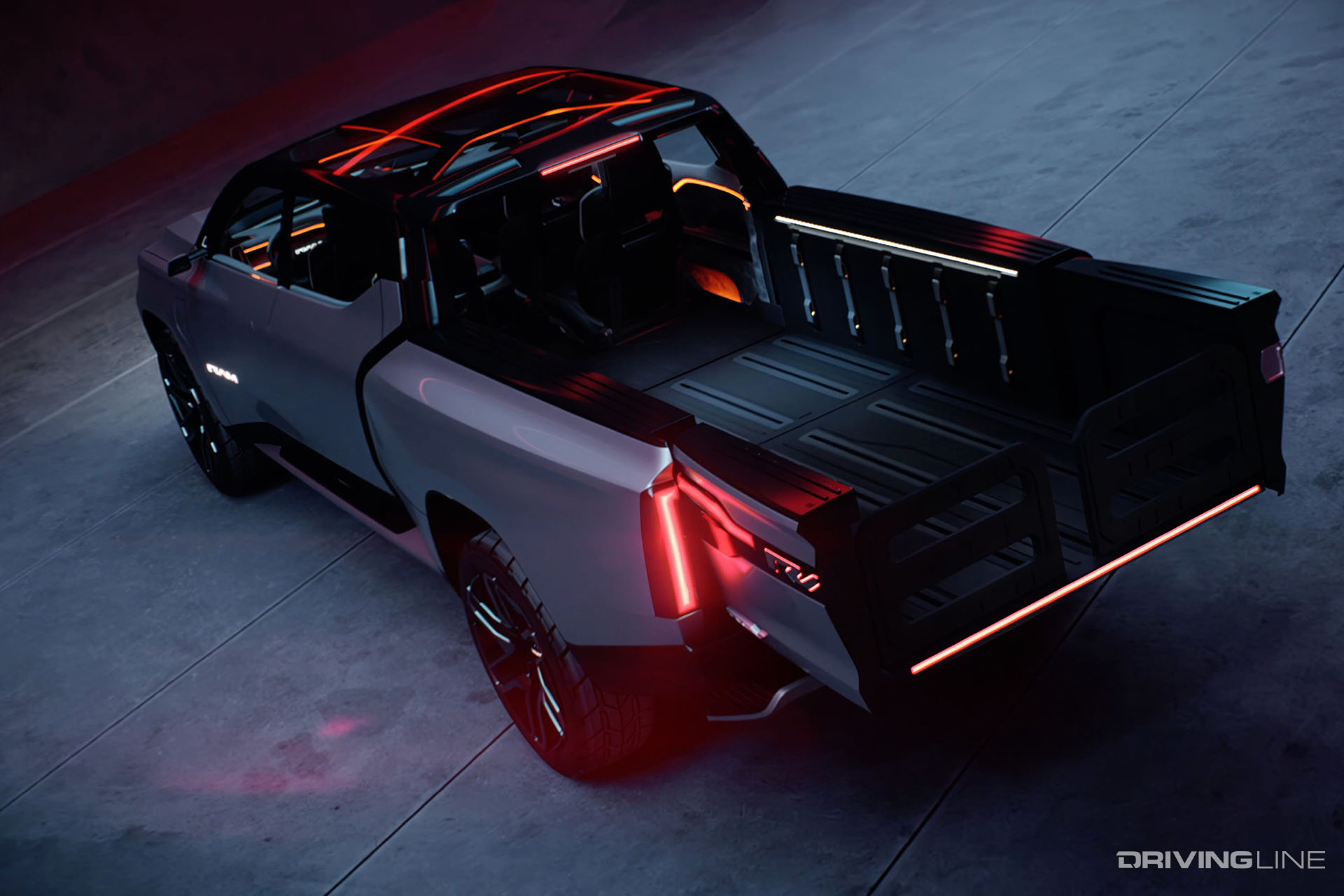 Ram EV Concept Midgate Open