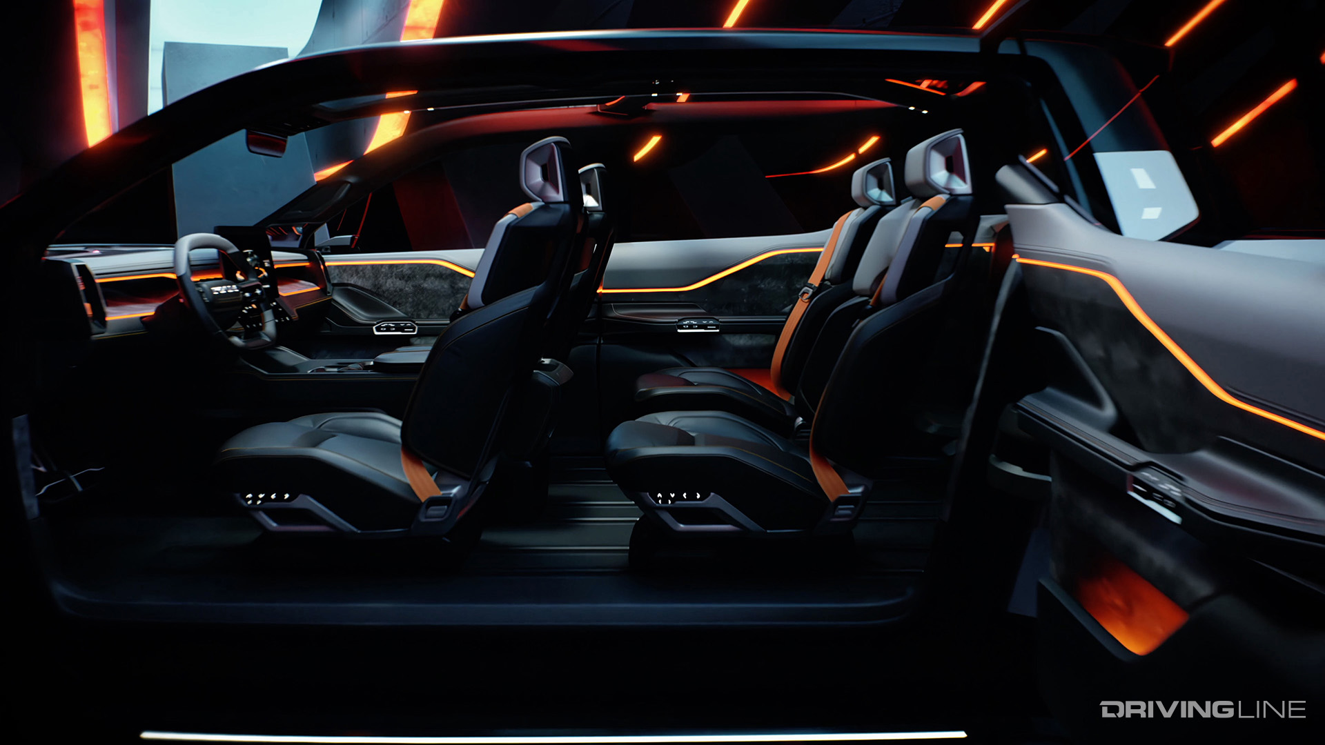 Ram EV Concept Cabin