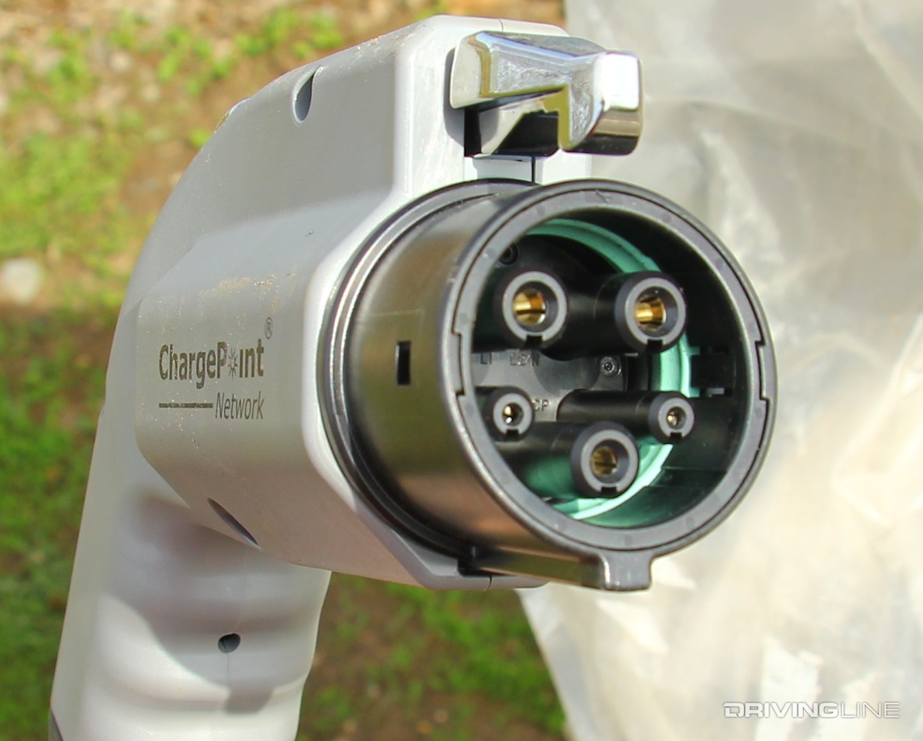 J1772 Level 2 charging plug CC 2.0 License