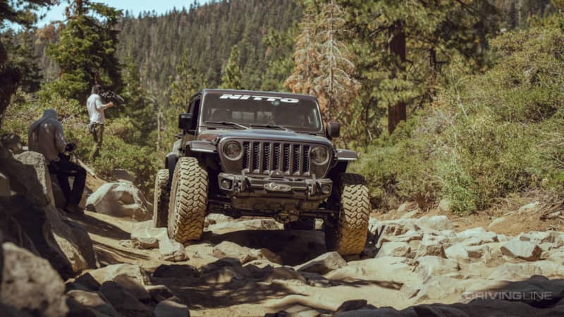 Jeep Gladiator Rubicon on 40-inch Nitto Trail Grappler tires Off-Roading
