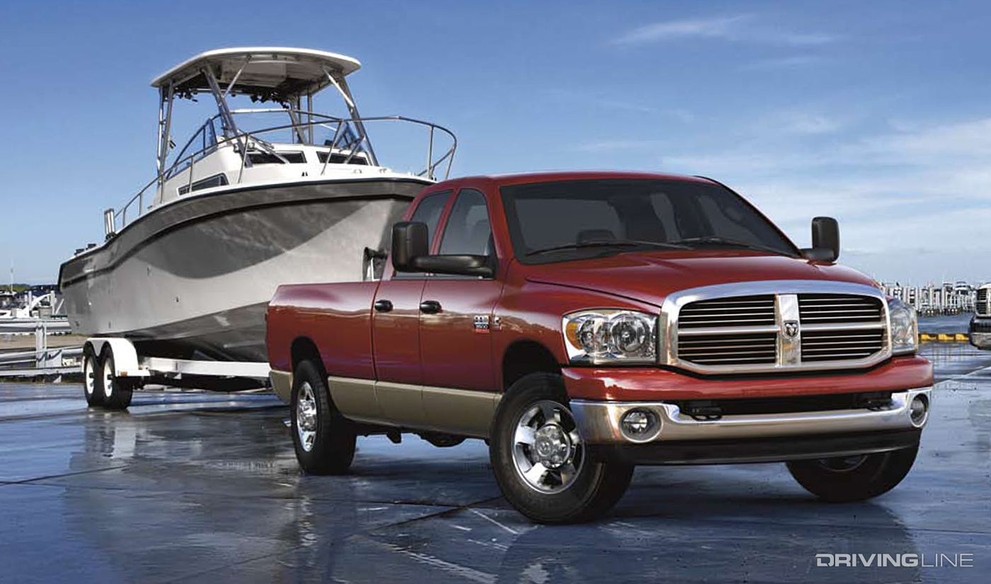 2008 Dodge Ram 3500 Single Rear Wheel Cummins Towing