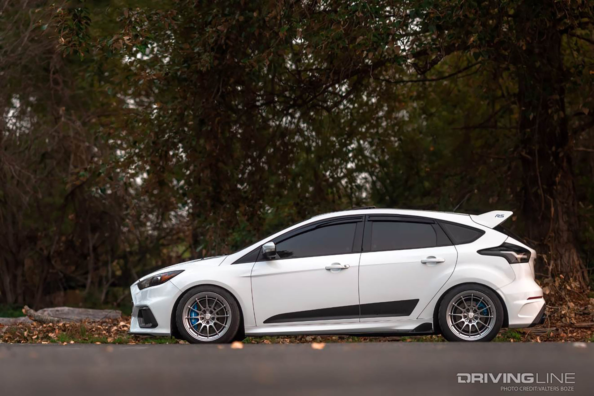 Ford Focus RS on Nitto NT05 Side View