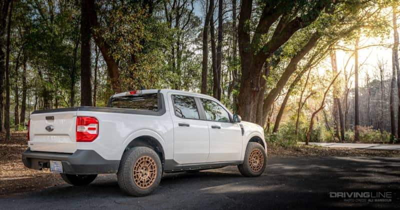 2022 Ford Maverick XL Hybrid Review Nitto Tire Nomad Grappler