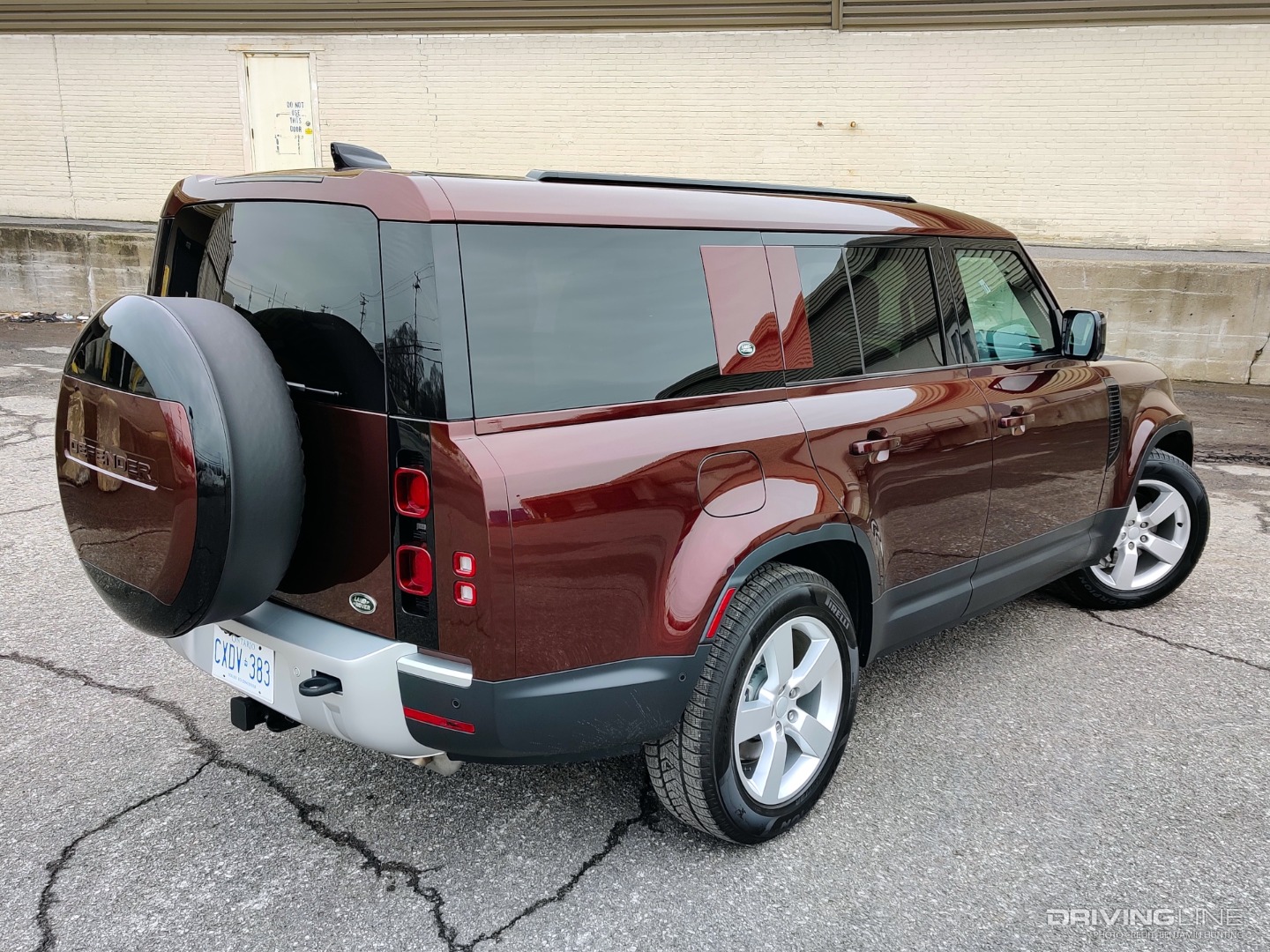 2023 Land Rover Defender 130 rear 3/4