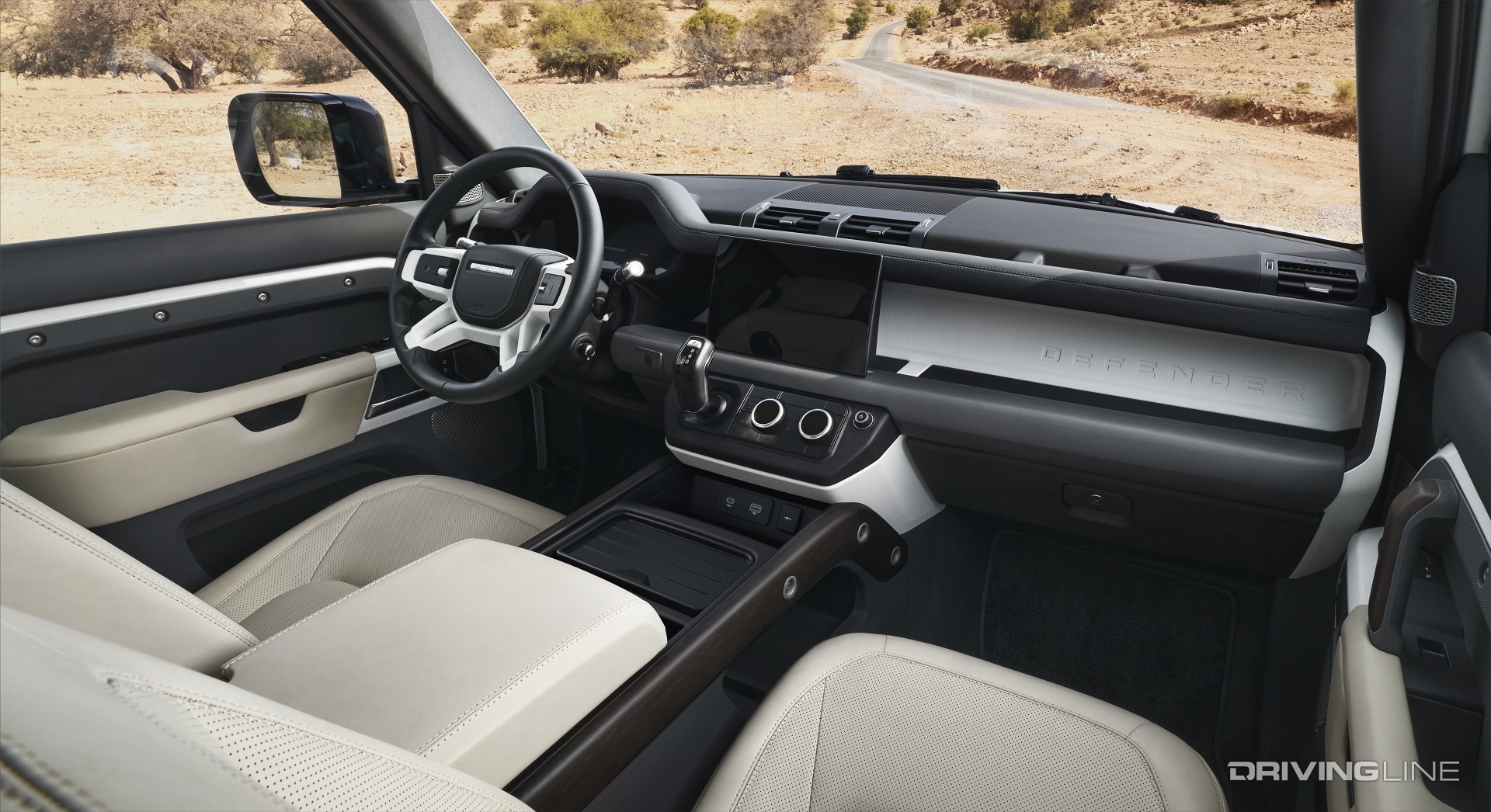 2023 Land Rover Defender 130 dashboard