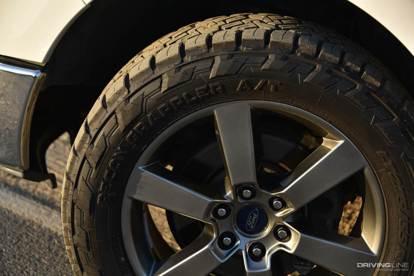Nitto Recon Grappler Tire on Ford F-150