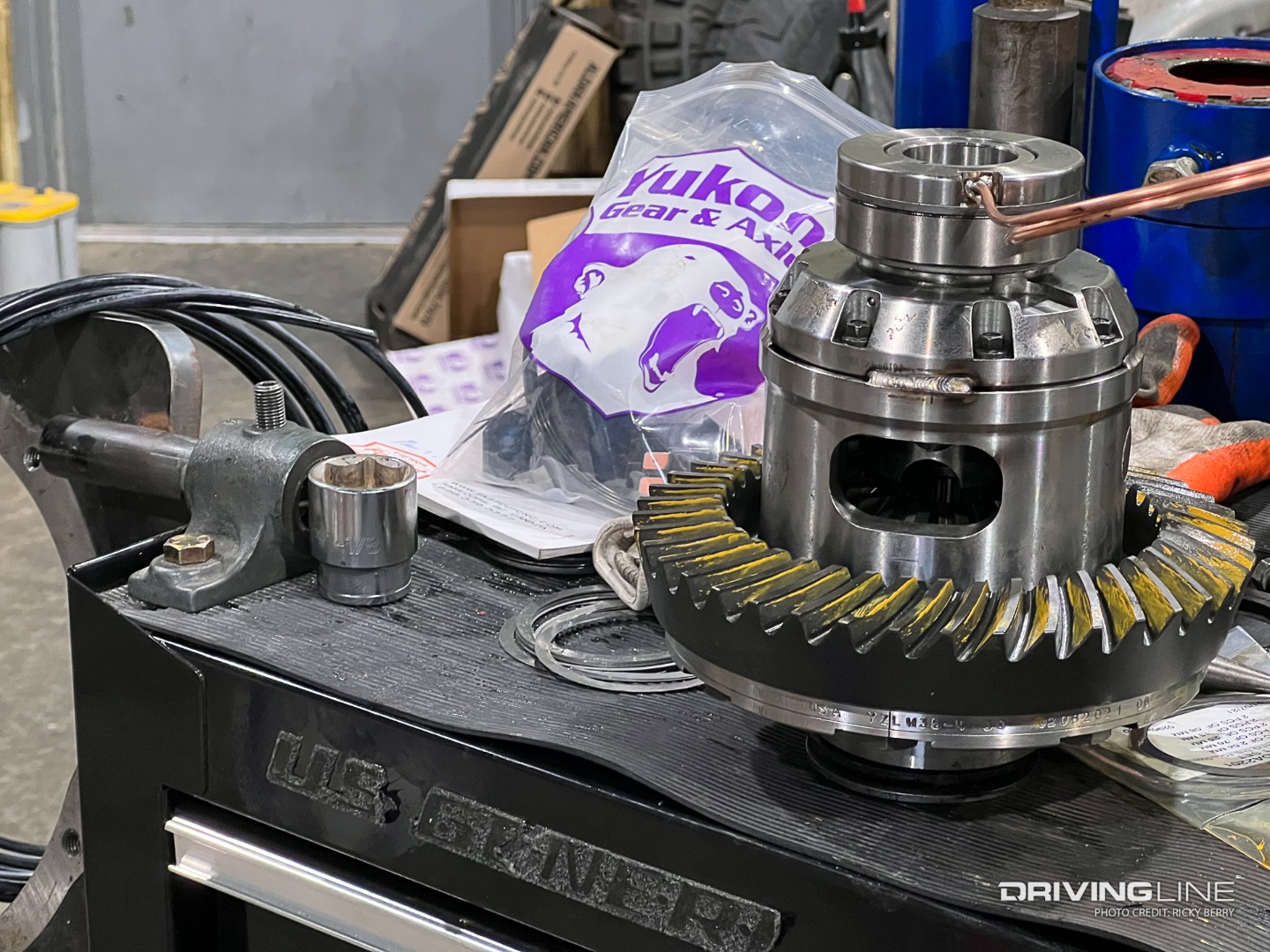 Ring Gear and air locker carrier