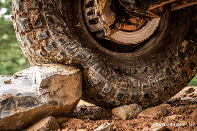 Nitto tire deflated