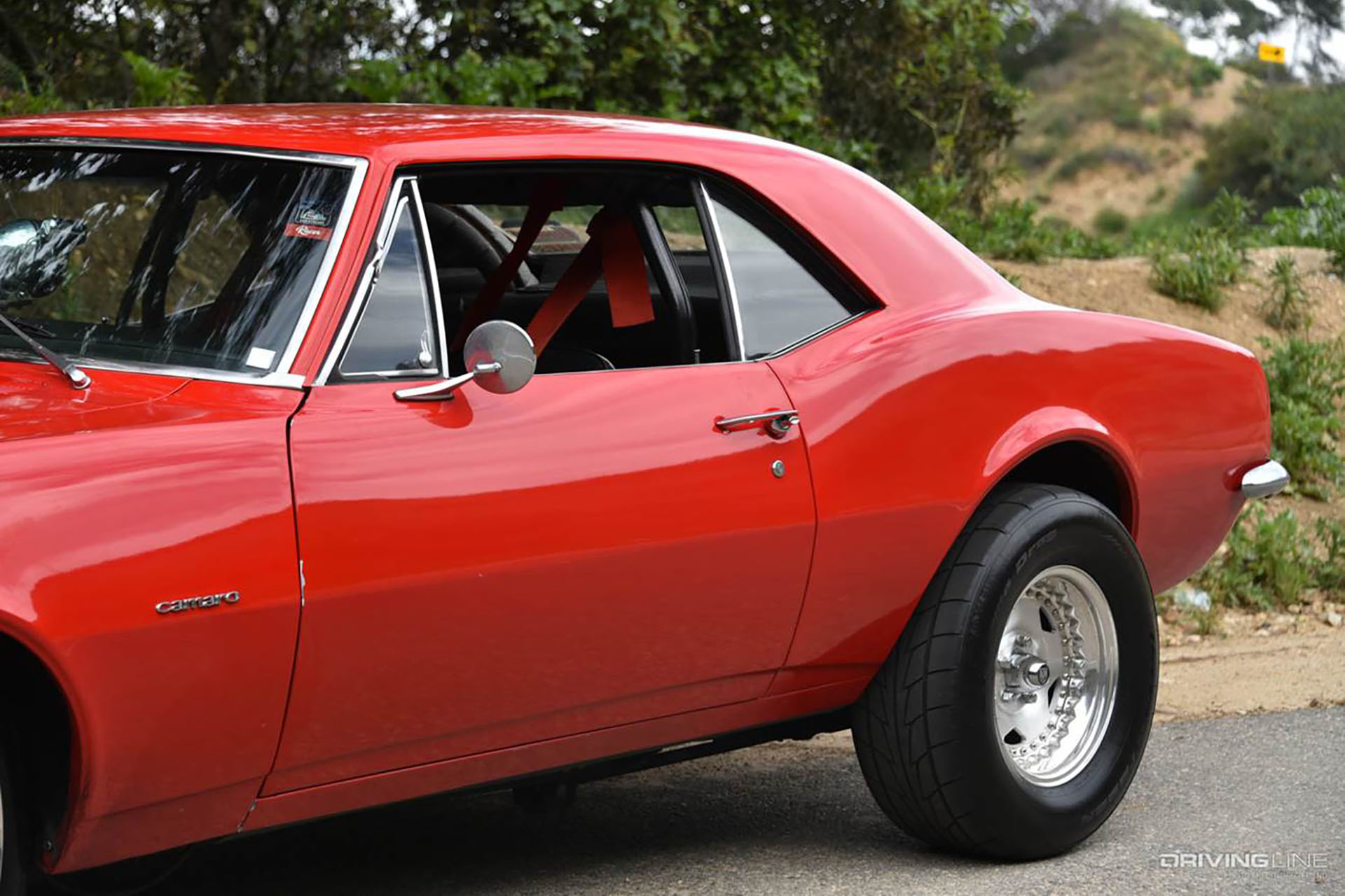 First Gen Camaro on Nitto Drag Radials