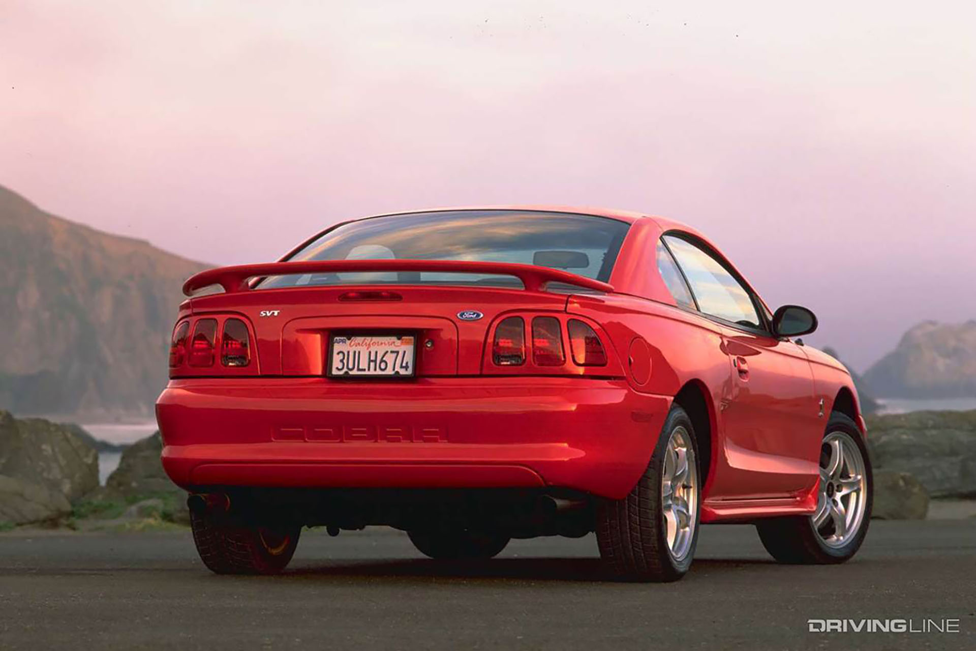 SN95 Mustang Rear View
