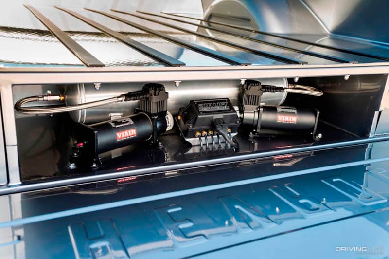 Air suspension setup