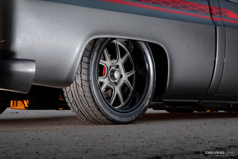 Lowered truck on Nitto NT555 G2 tires