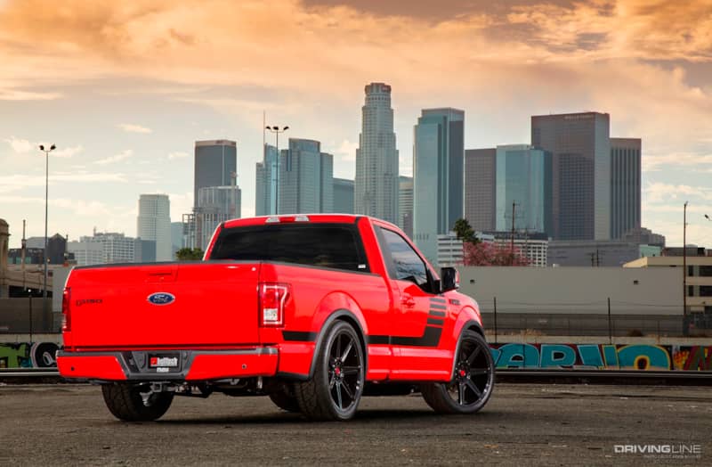 Ford F-150 lowered on Nittos