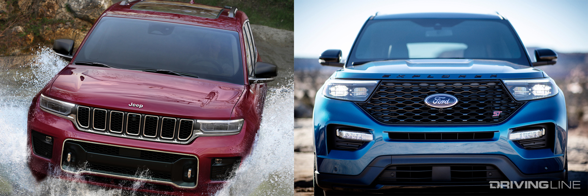 Jeep Grand Cherokee L Vs Ford Explorer ST