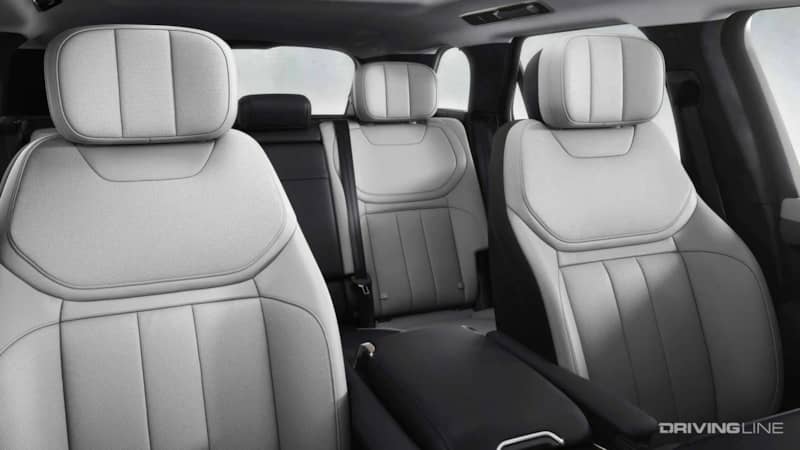 2023 Land Rover Range Rover Sport seating