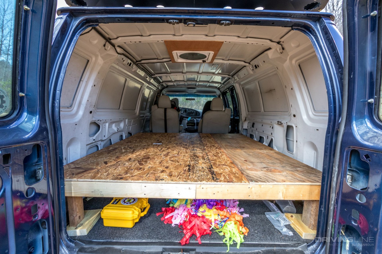 ford e series van cargo area