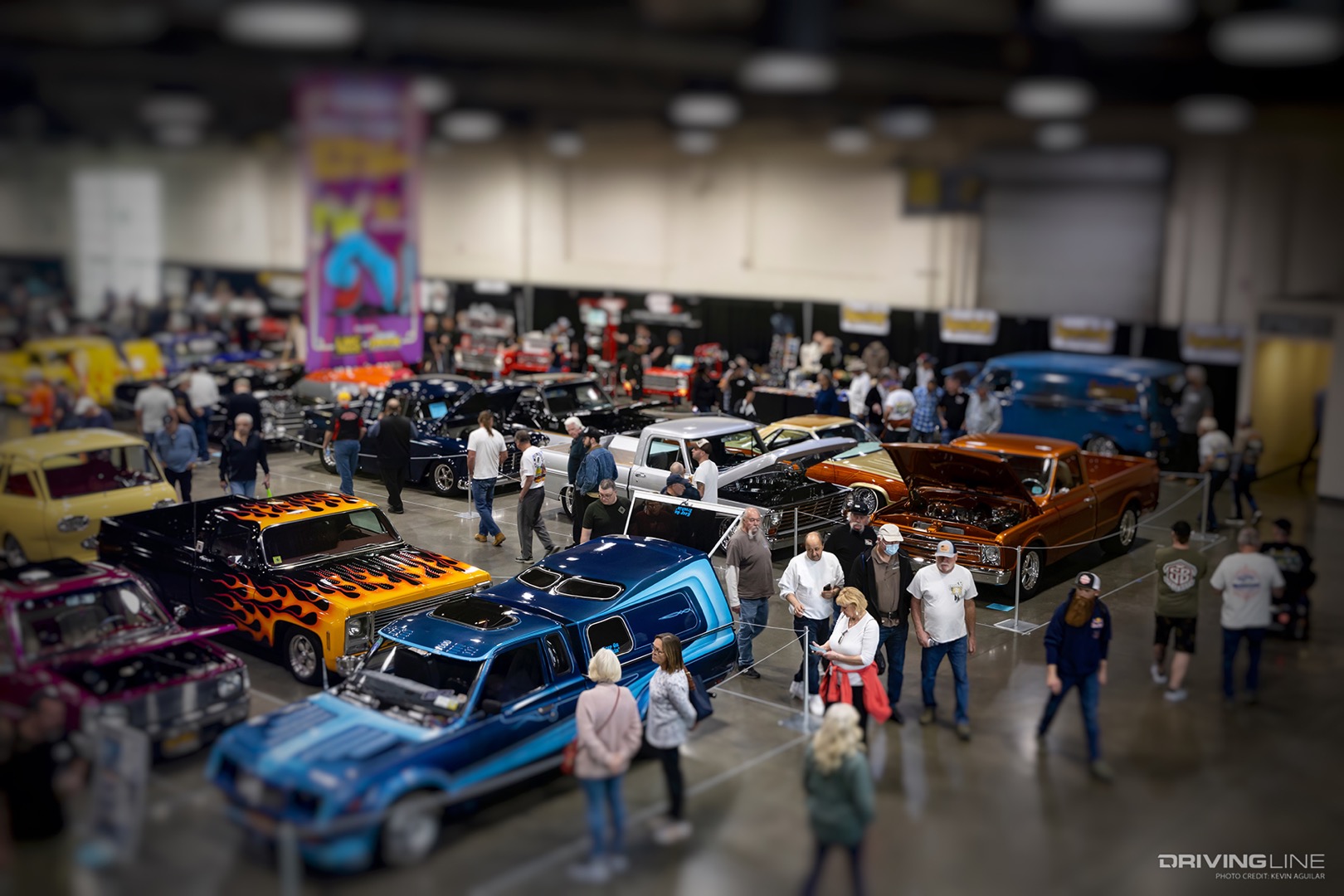 Trucks at the 2023 Grand National Roadster Show
