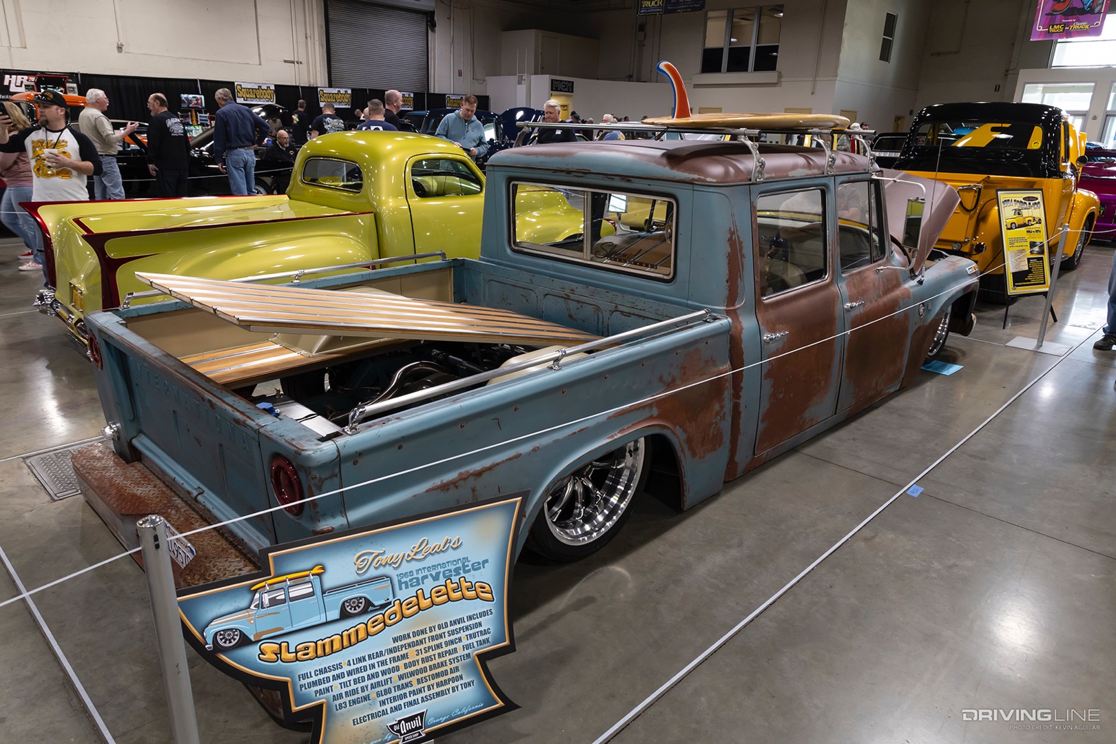 1967 International Travellette custom truck lowered named Slammedellette