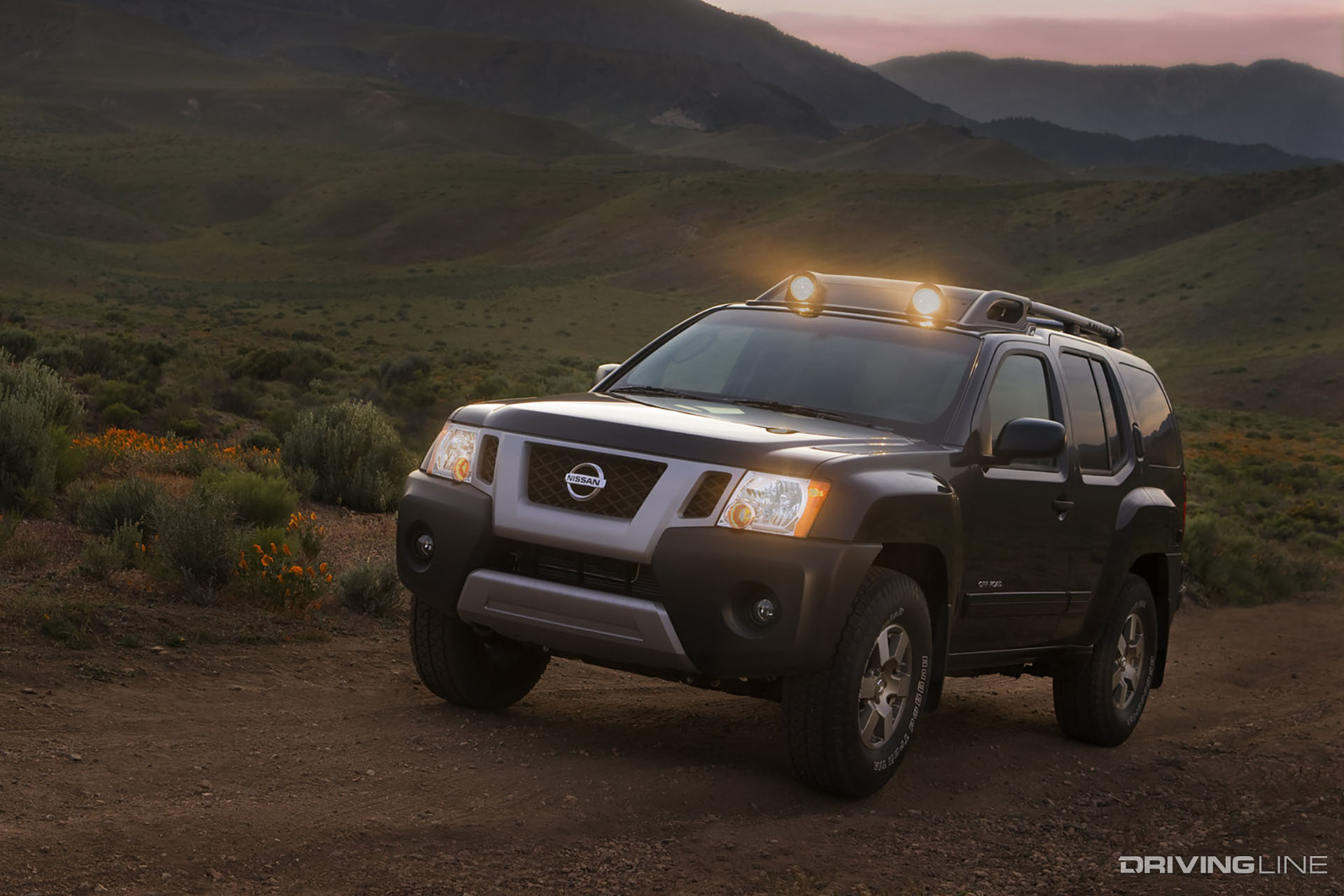 Nissan Xterra on Desert Trail