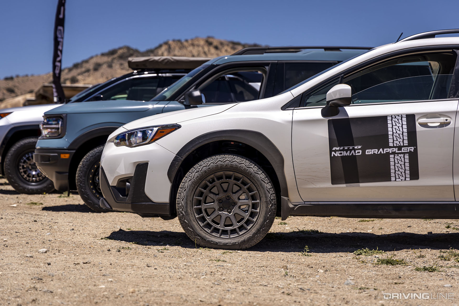 Subaru Crosstrek on Nitto Nomad Grappler Tires