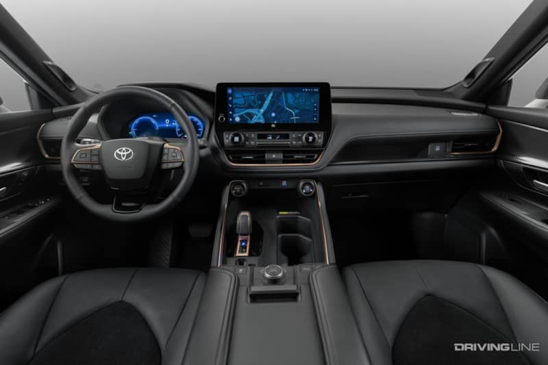 2024 Toyota Grand Highlander dashboard