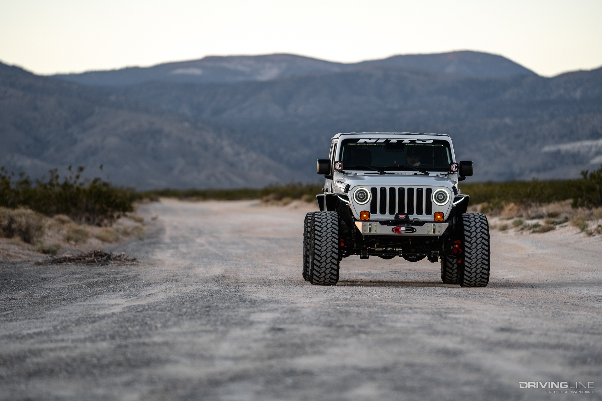 MambaFlex Jeep in Desert