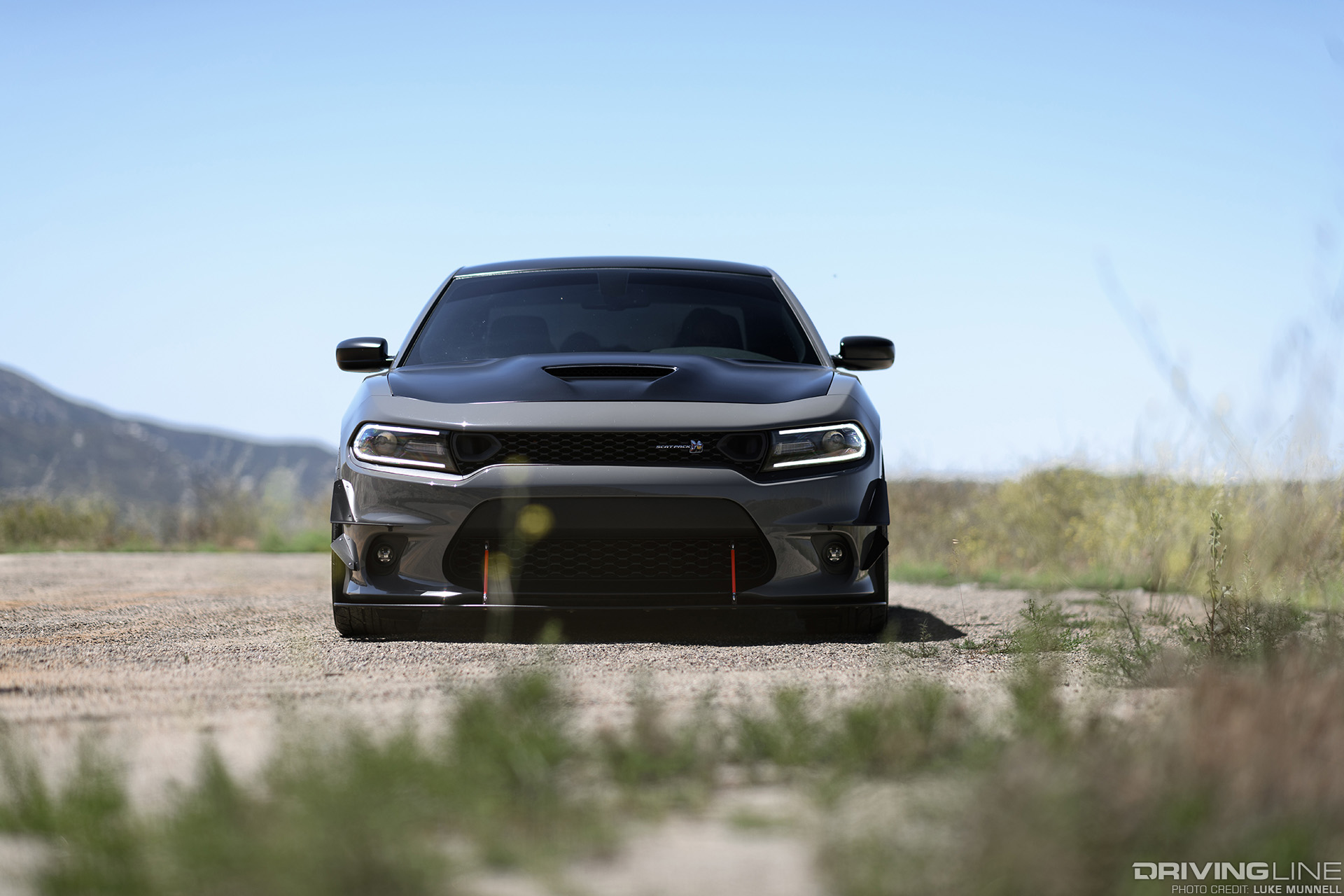 Dodge Charger Scat Pack Front View