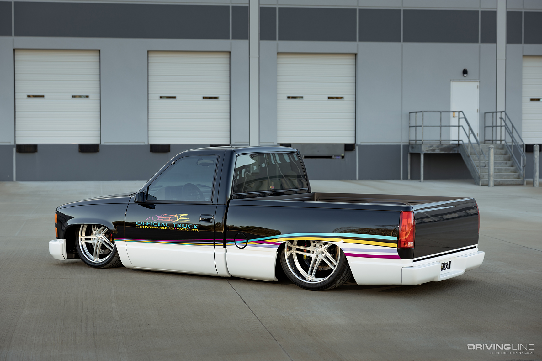 Rear of Jeff Volker's 1993 C1500 Indy 500 Pace Truck