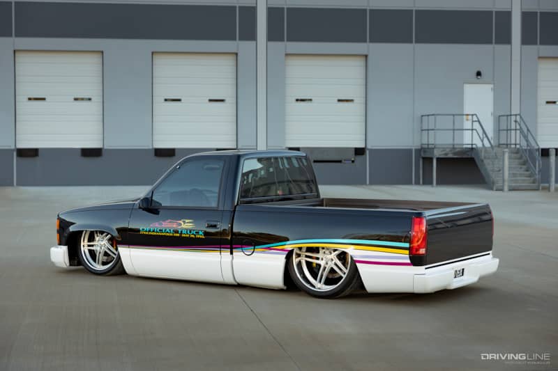 Rear of Jeff Volker's 1993 C1500 Indy 500 Pace Truck