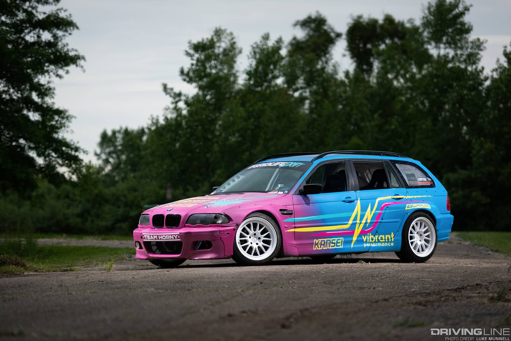 BMW E46 2JZ-Swapped Drift Wagon | DrivingLine