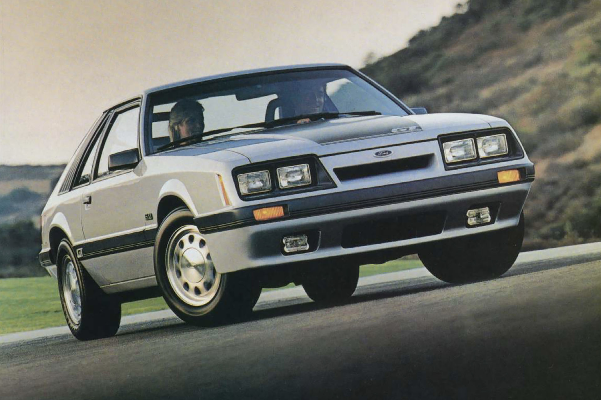 1985 Mustang GT Front View